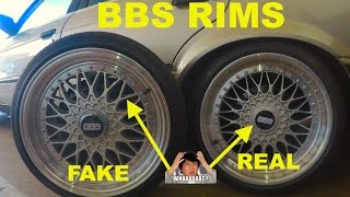 BBS WHEELS: FAKE VS REAL (Review/Comparison)