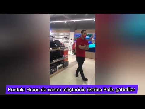 Xanımın Üzərinə Polis Gətirdilər - Kontakt Home-də