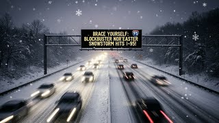 Brace Yourself: Potential Blockbuster Nor’easter Snowstorm Hits I-95!