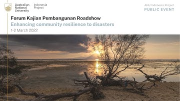 Forum Kajian Pembangunan Roadshow: Enhancing community resilience to disasters
