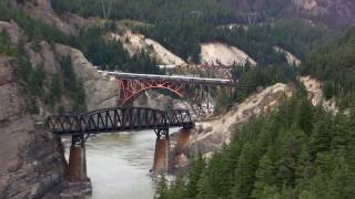 Canada's Canyons  Trains through the Thompson River Canyon