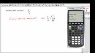 Math with fractions (1/2) - (IB Math, GCSE, A level, AP)