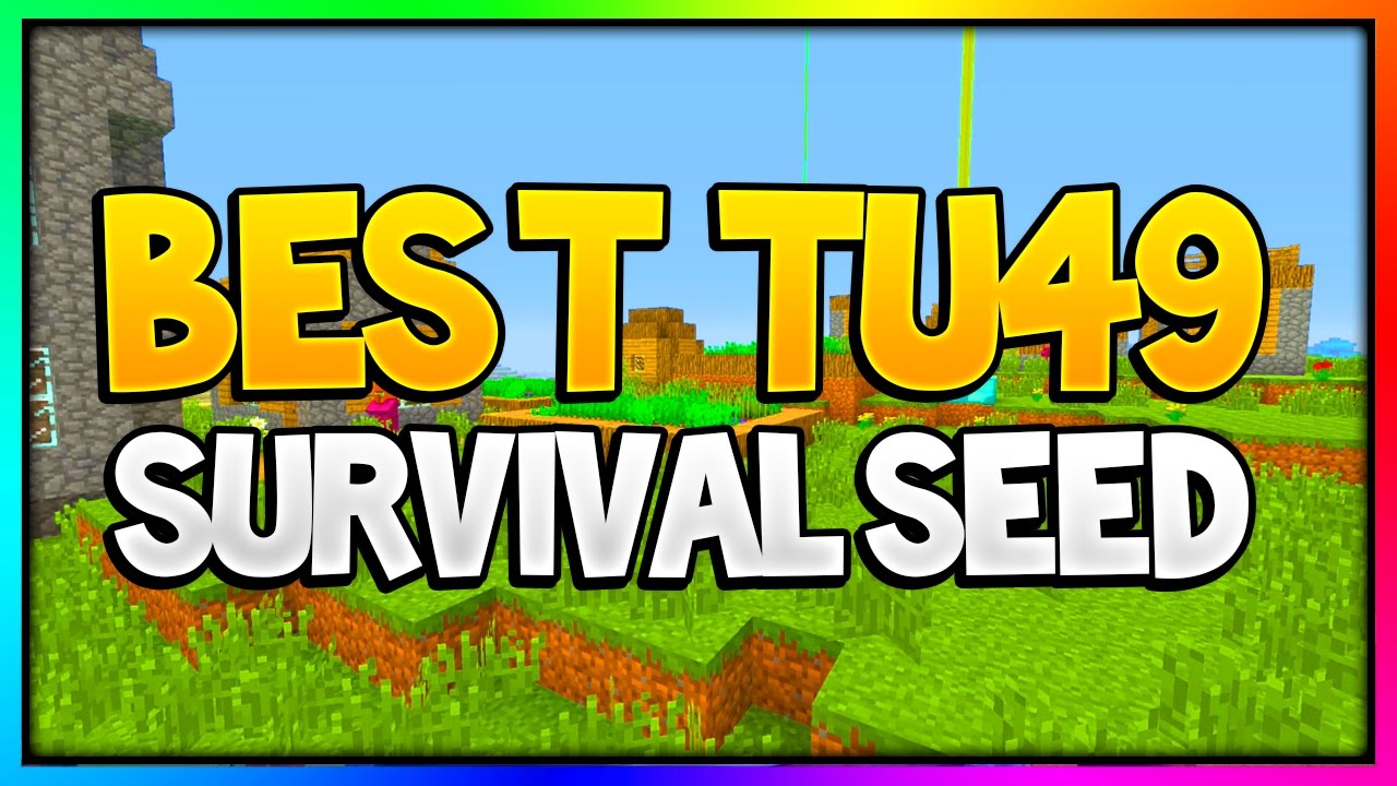 Minecraft Console BEST TU49 SURVIVAL SEED AMAZING SEED! YouTube