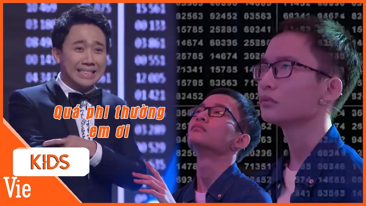 Nổi da gà trước phần thi QUÁ PHI THƯỜNG của Huy Hoàng - ông trùm số nguyên tố tại Siêu Trí Tuệ