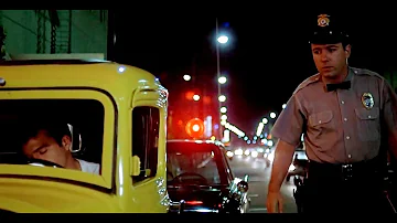 Carol & John - Cop Ticket Scene - American Graffiti (Blu-ray 1080p)