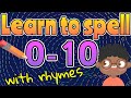 Number Spelling Rhymes Quiz