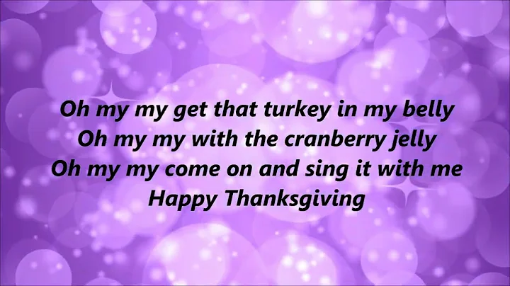 Matthew West - Gobble Gobble (Lyrics)