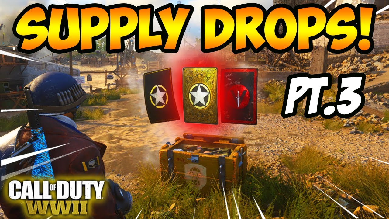 CoD WW2 Supply Drop Opening in 2020! (Part 3) YouTube