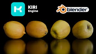 картинка: Фотоскан на смартфон в Kiri Engine и Блендер