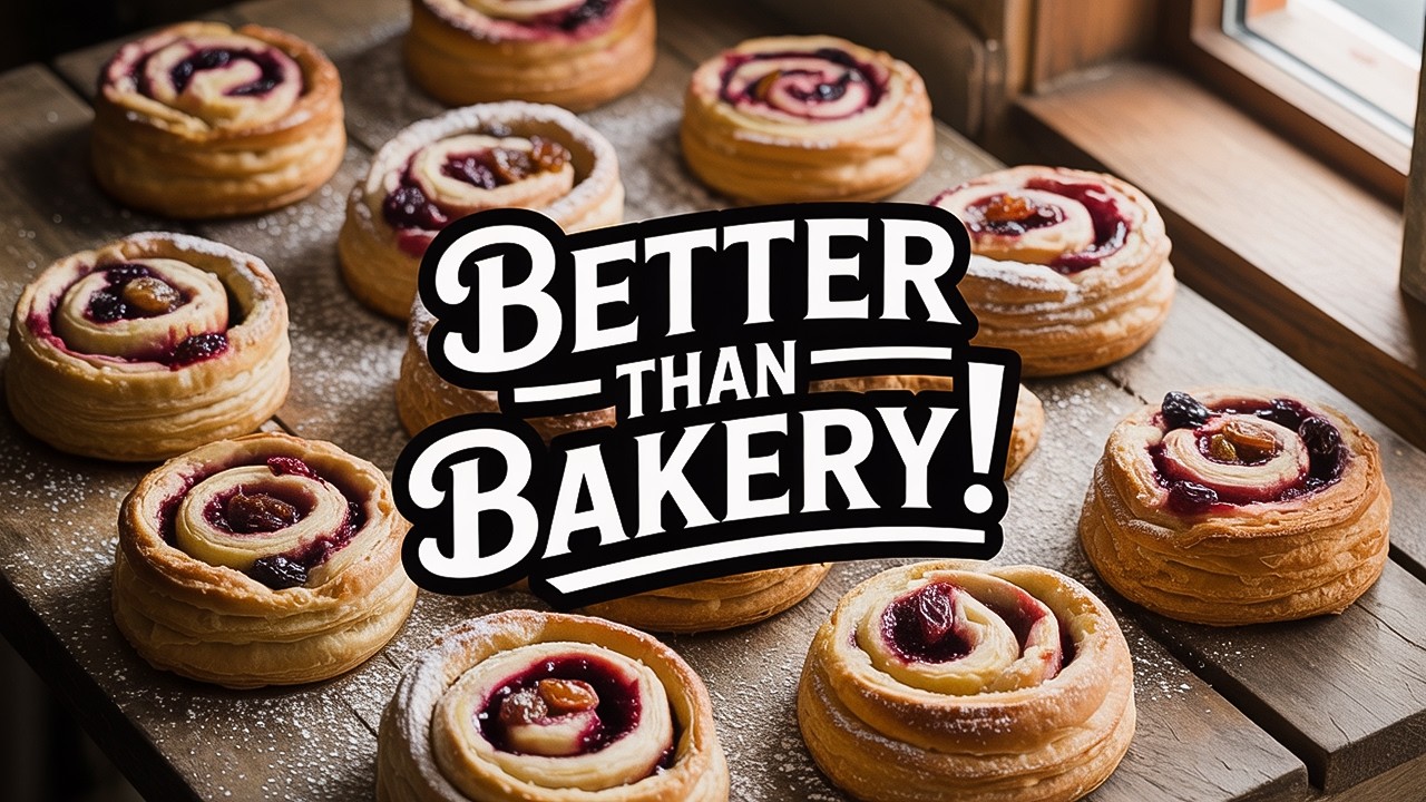 Better Than Bakery: Homemade Jam and Raisin Swirls