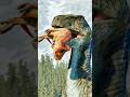 【ブルー】ヴェロキラプトルが小さい恐竜を丸飲みしてしまった.../[Blue] Velociraptor swallowed a small dinosaur whole...