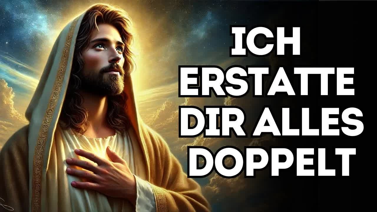 Ich werde dir alles doppelt zurückgeben, was du verloren hast