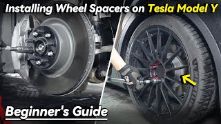 Beginner's Guide to Installing Wheel Spacers on Tesla Model Y - BONOSS Tesla Fitment Guide