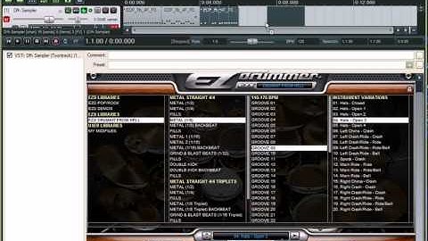 building beats with Drumkit from Hell