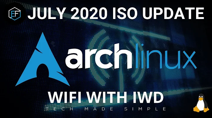 Arch Linux July 2020 ISO: Wi-Fi with iwd