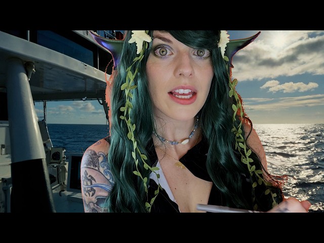 ASMR Roleplay | JAWS Inspired Movie w/ Kelpy | Shark Horror | (personal attention, ocean sounds)