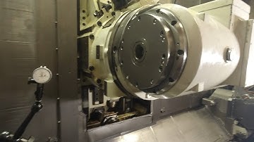 Tram The B Axis On The Mazak