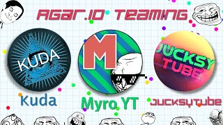 Agar.io - Epic Server Takeover w/ JucksyTube & KudaTheGreat!