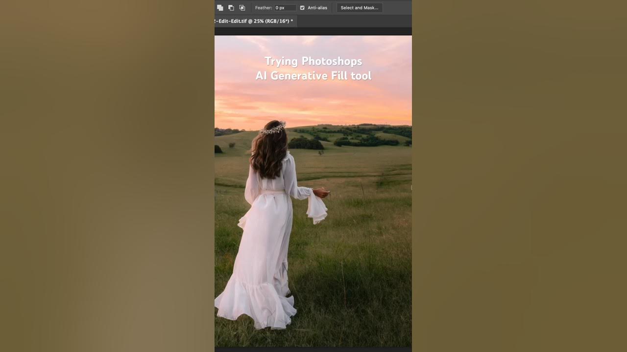 Trying Photoshops AI Generative Fill tool on my photos, what are your