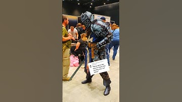 Cell-shaded Darkest Dungeon cosplay 👀 #cosplay #darkestdungeon #knight #gaming #eldenring #fantasy