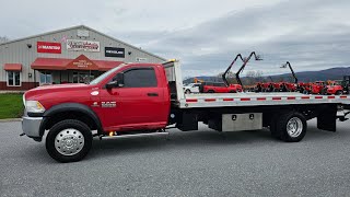 FOR SALE!!! 2016 RAM 5500 4X4 CUMMINS ROLLBACK TOW TRUCK