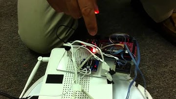 Paul Bouchier demonstrates his Android phone controlled roomba