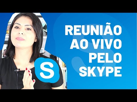 Vídeo: Como Configurar Uma Videoconferência Do Skype