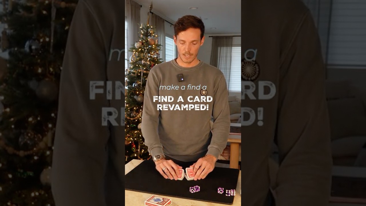 Моя любимая игра — выбери карту и найди карту! 🥂