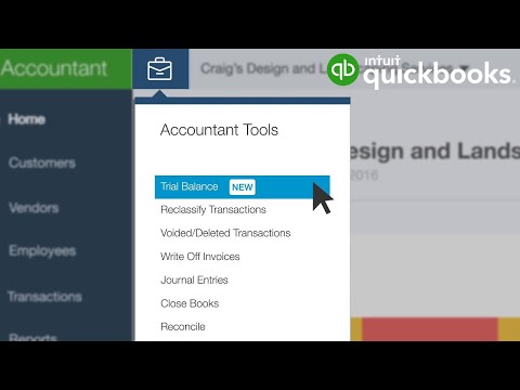 Explore the Accountant Tools menu in QuickBooks Online Accountant - Explore the Accountant Tools menu in QuickBooks Online Accountant