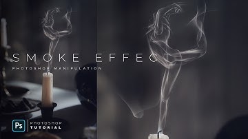 Photoshop smoke effect | Create smoky figure in photoshop | Photoshop Tutorial