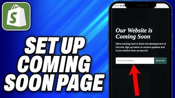 How To Set Up Shopify Coming Soon Page (2025) - Easy Fix