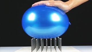 3 Amazing Science Experiments with Balloons! Compilation 2018