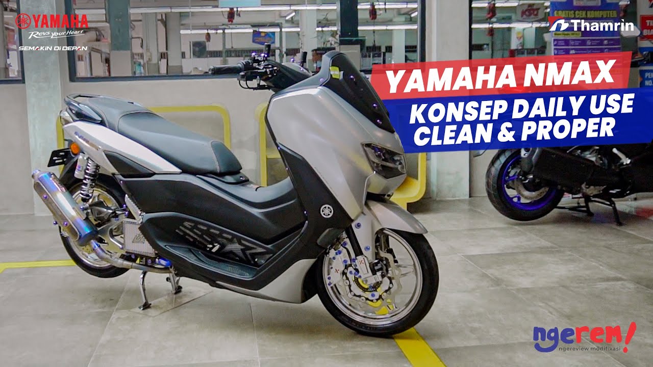 MODIFIKASI NMAX TURBO -- KONSEP HARIAN TAPI ASIK DIBAWA JALAN!