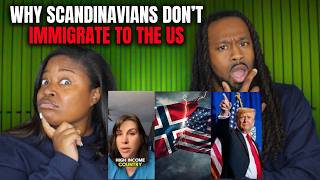 American Couple Reacts to Why Scandinavians Don’t Immigrate to the US