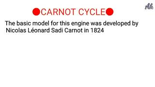 Carnot Cycle||Isothermal Expansion|Adiabatic Expansion||Isothermal Compression,Adiabatic Compression