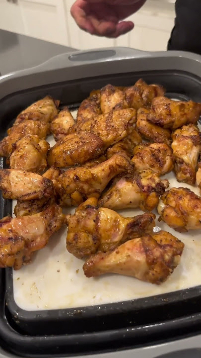 How to cook Chicken Wings using Kosmos Q Wing Dust 