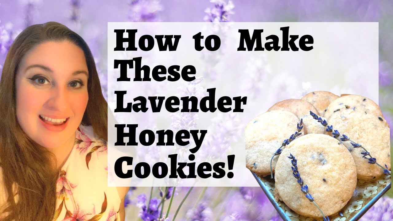 How to Make Lavender Honey Shortbread Cookies
