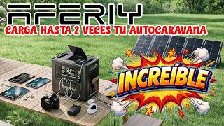 Ahora con AFERIY  P210 energía infinita en tu autocaravana o camper. 2.400 w de pura fuerza