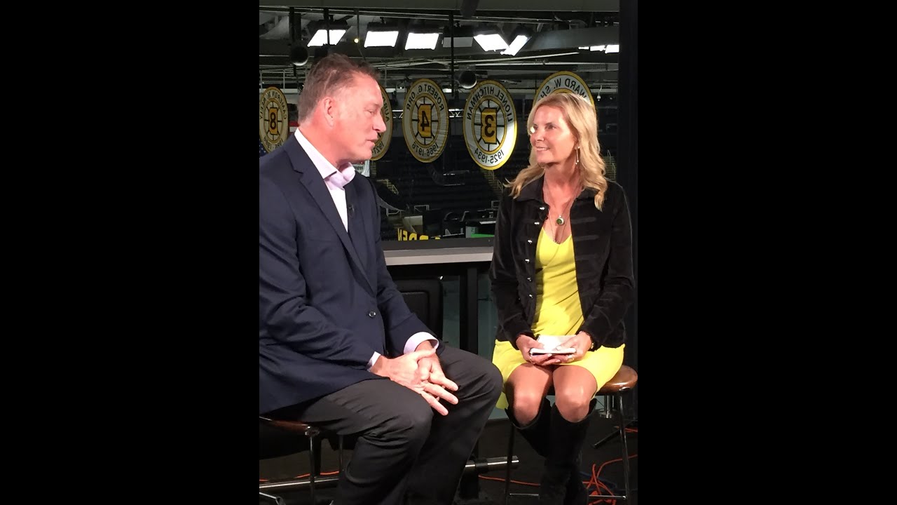 OTF Jayme Parker with former Bruin Bob Sweeney