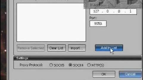 Run any program through proxy using vidalia bundle and proxy firewall.
