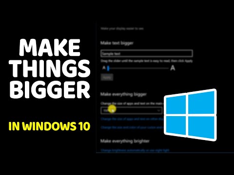 How to Make Everything Bigger on Screen in Windows 10 hqdefault