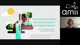 The Tea Time Talks: Fernando Hernandez Garcia, Cascade-Correlation Learning Architecture (Aug 20)