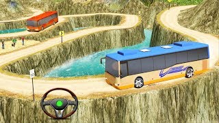 Uphill Tourist Coach Bus Driving: Offroad Bus Simulator - Android GamePlay 3D screenshot 2