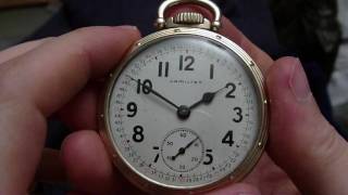Hamilton 992B Pocket Watch.