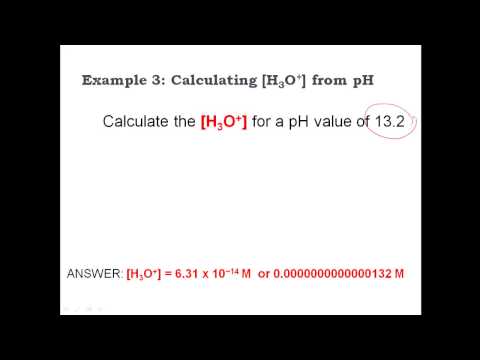 וִידֵאוֹ: איך מוצאים H+ מ-HCL?