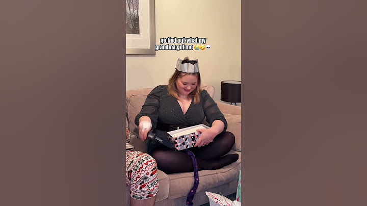 I can’t believe she did this AGAIN 🤣 Watch my Christmas haul now on my channel 🎄
