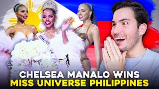 Miss Universe Philippines 2024: Chelsea Manalo Full Performance REACTION - Live Coronation Night