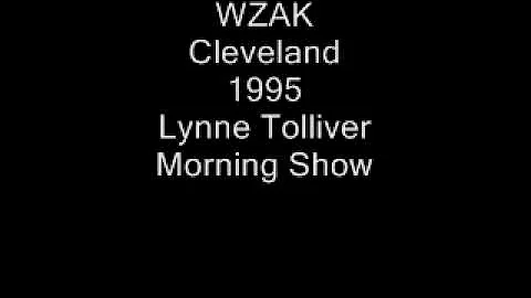 WZAK Cleveland July 20, 1995 Lynne Tolliver Mornin...
