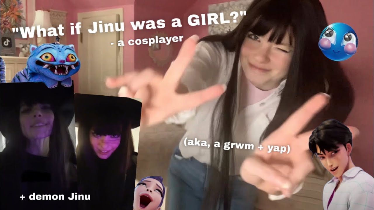 “What if JINU was a GIRL??” a cosplayer asked. // GRWM + yap