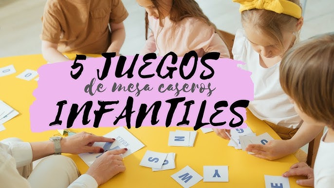 ▷ 15 Juegos de mesa para niños de 4 y 5 años 【2024 】